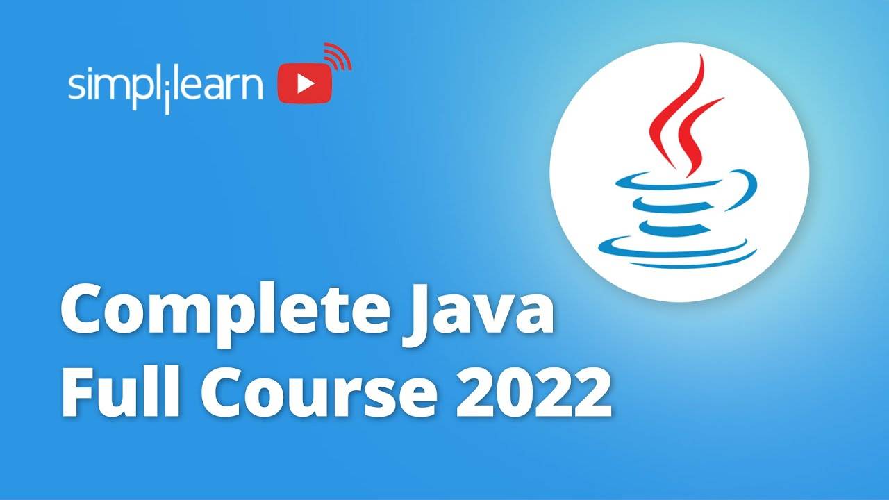 Java 2022 Complete Course For Beginners