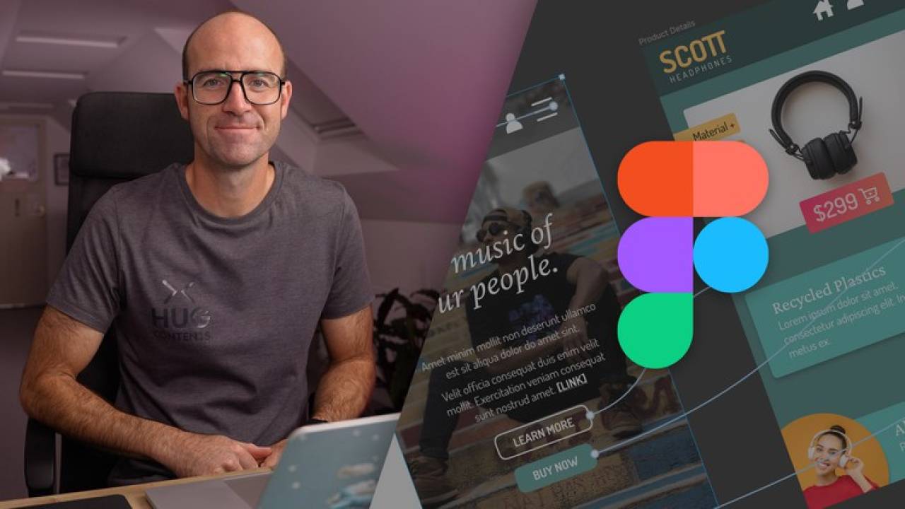 Udemy - Figma UI UX Design Essentials Training