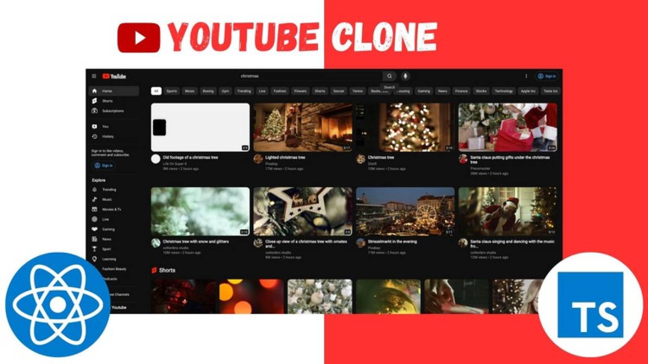 Udemy - React, Typescript, Redux Toolkit etc: Create A Youtube Clone