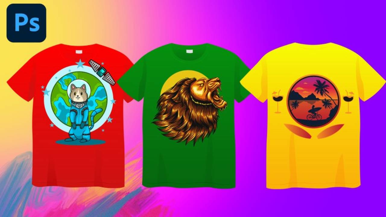 Udemy - T-Shirt Design For Beginner To Expert With Photoshop